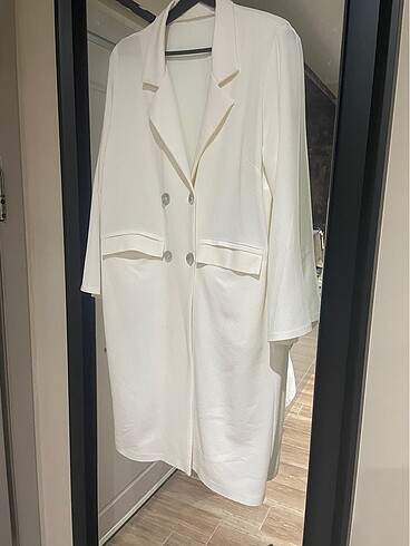 Özel dikim beyaz blazer ceket