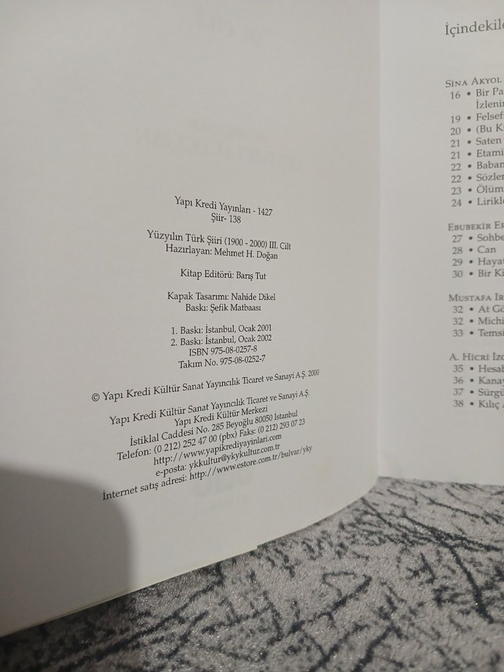 Yüzyılın Türk Şiiri 1900-2000 Seti - Görsel 5