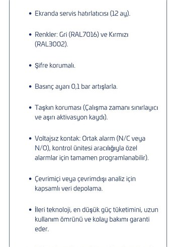 Flamco Kompakt Kırmızı Pompasız Basınç Ünitesi - Görsel 10