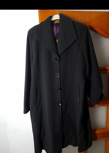 Mahpar Siyah Kadın Kabanı Orjinal 54 XXL - Görsel 2