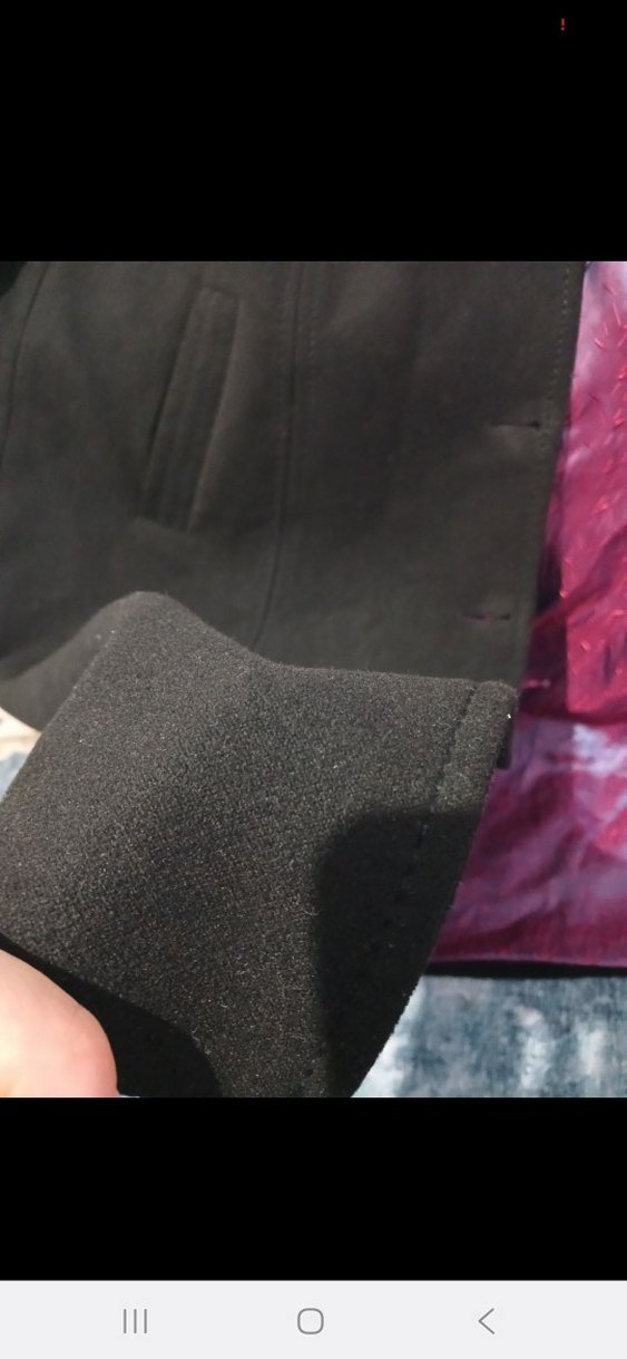 Mahpar Siyah Kadın Kabanı Orjinal 54 XXL - Görsel 3