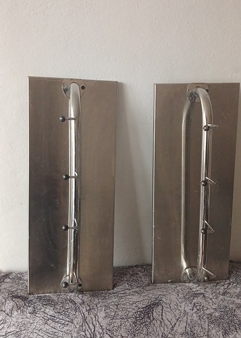 Büyük metal elbise-mutfak askısı - Görsel 10