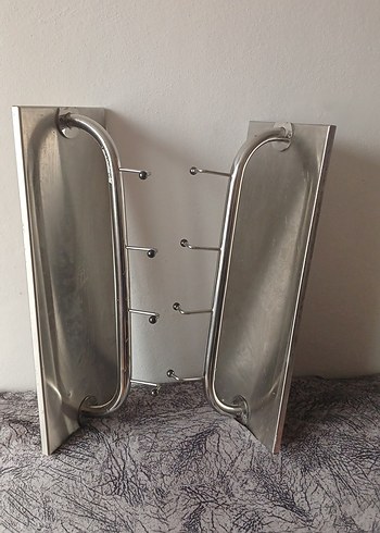 Büyük metal elbise-mutfak askısı - Görsel 11