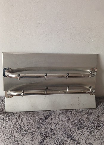 Büyük metal elbise-mutfak askısı - Görsel 7