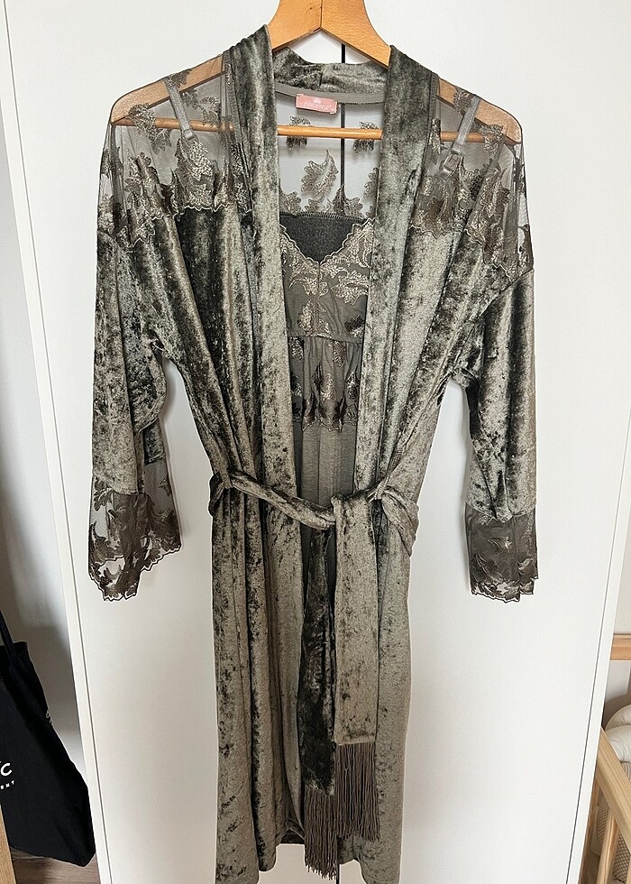 Mınamise Lohusa gecelik sabahlık - Görsel 5