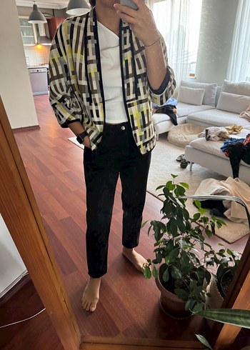 Kemerli, Bağlamalı Kadın Blazer Ceket