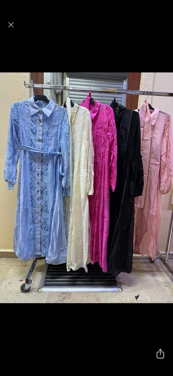 İthal ipek dantel siyah elbise - Görsel 3