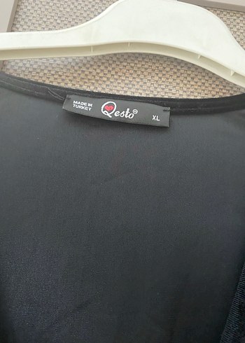 Uzun Kol Düğmeli Siyah Gotik Elbise - Görsel 2