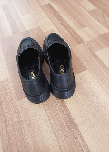 Diğer Artgoo Siyah Platform Topuklu Kadın Loafer