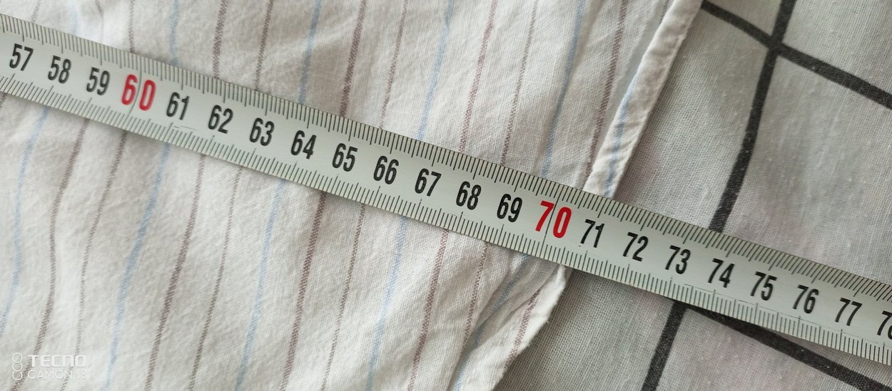 Erkek Beyaz Keten Uzun Kollu Gömlek - Görsel 5