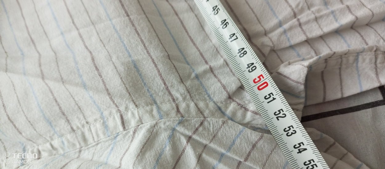 Erkek Beyaz Keten Uzun Kollu Gömlek - Görsel 4