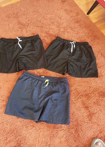 Erkek Koyu Gri Mini Şort - Görsel 3