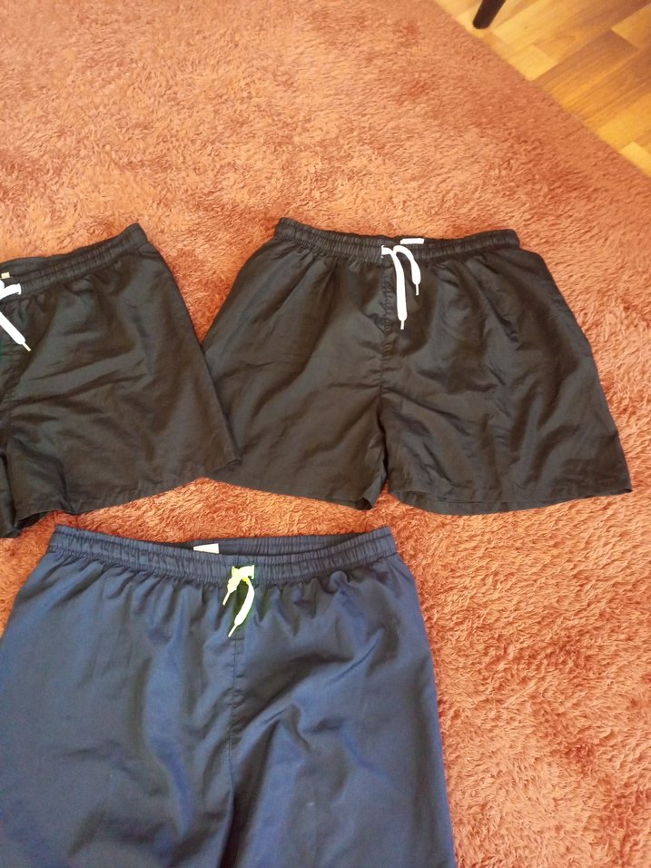 Erkek Koyu Gri Mini Şort - Görsel 4