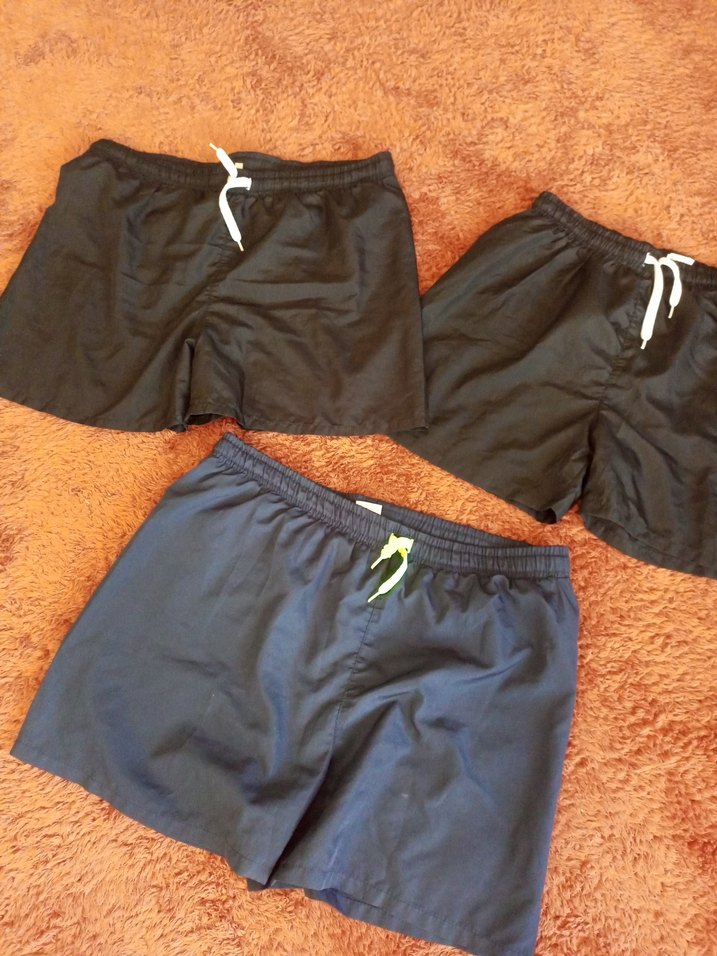 Erkek Koyu Gri Mini Şort - Görsel 5