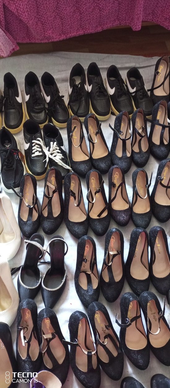 Kemerli Çok Renkli Gotik Yüksek Topuklu Kadın Ayakkabı - Görsel 2