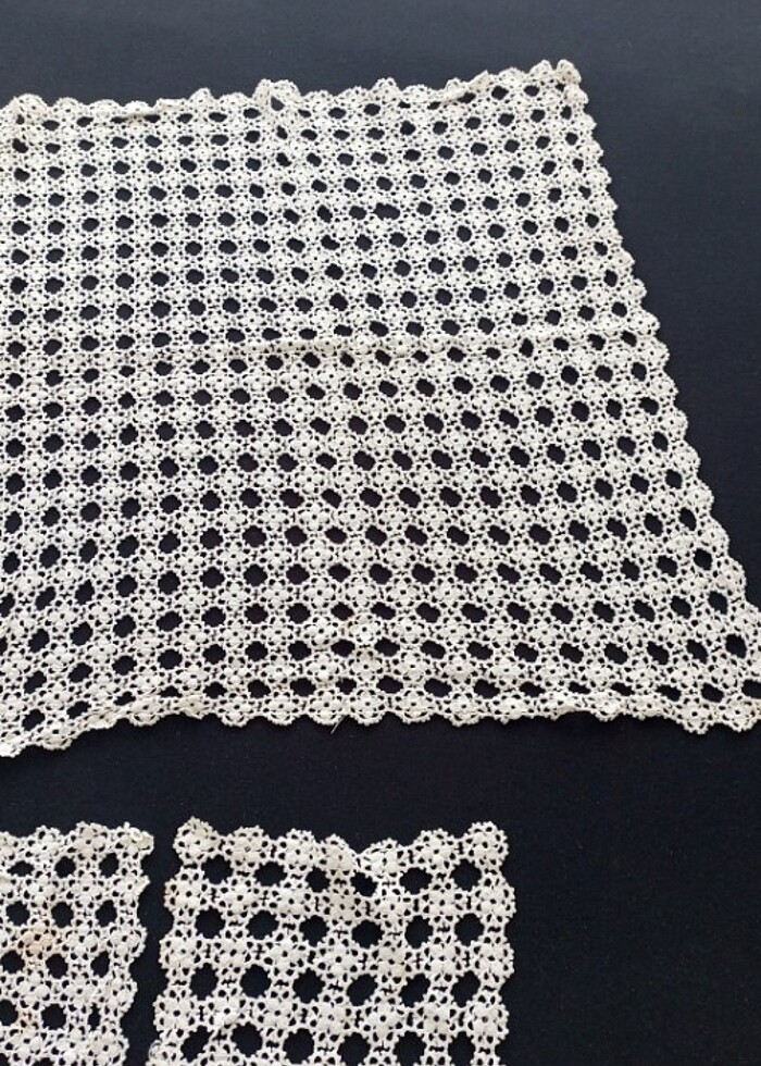 Dantel el işçiliği örtü - Görsel 2