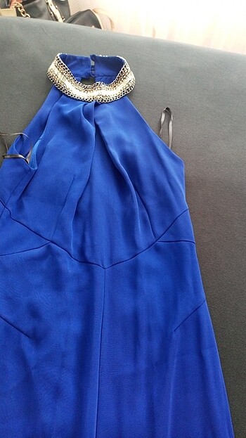 Çok şık gece elbisesi - Görsel 2