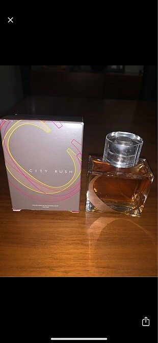 Avon city rush parfüm sıfır ürün