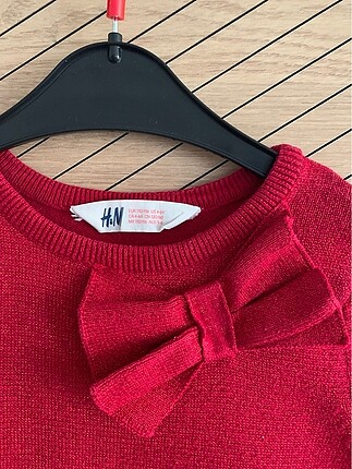 H&M H&M simli triko elbise 4-6 yaş tertemiz