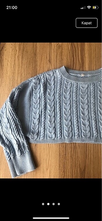 Stradivarius crop kazak