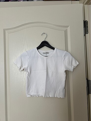 pull and bear beyaz bluz