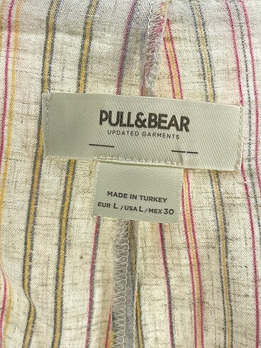 l Beden çeşitli Renk Pull and Bear Mini Şort %70 İndirimli.