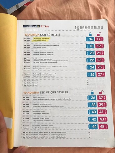  Tonguç akademi matematik ilk 12 konu
