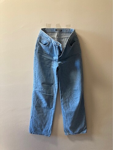 m Beden mavi Renk Xsıde LC WAİKİKİ Mavi 38 Beden Bol Paça Jean
