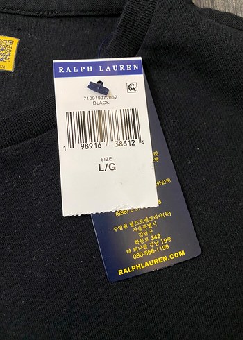 Polo Ralph Lauren Siyah Baskılı Erkek Tişört - Görsel 3