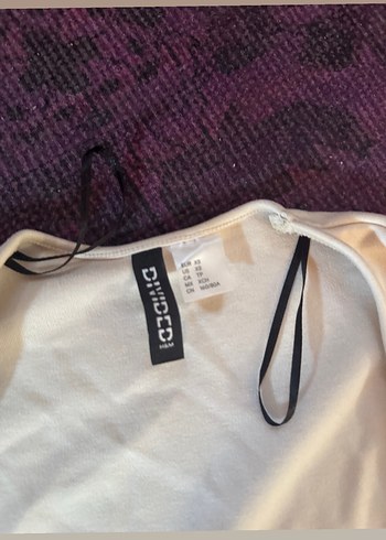 Beyaz Midi Drapeli V Yaka Kadın Elbise - Görsel 2