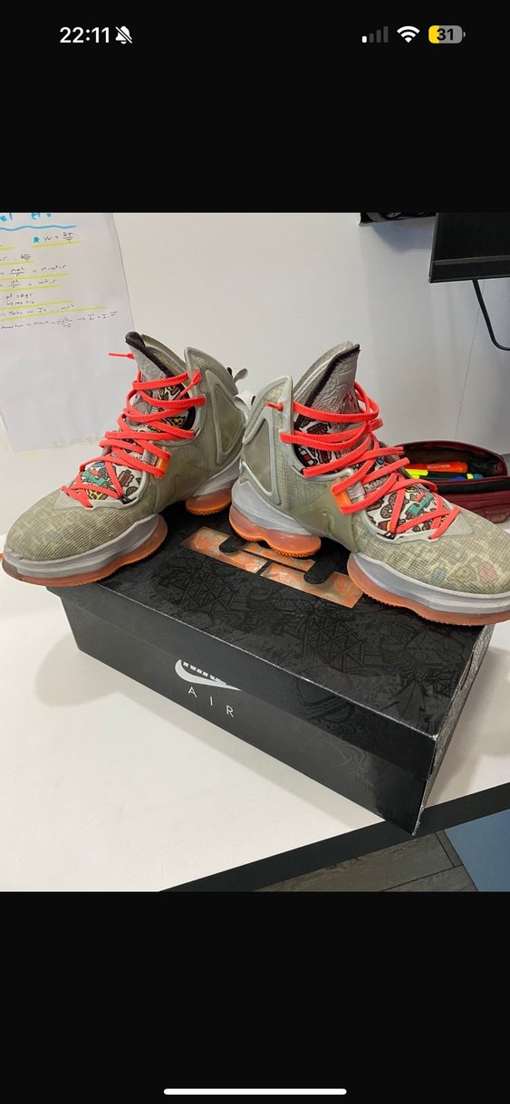 Gri Baskılı Bağcıklı Basketbol Ayakkabısı - Görsel 2