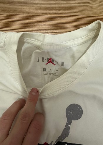 Nike Beyaz Oversize Spor T-shirt - Görsel 3