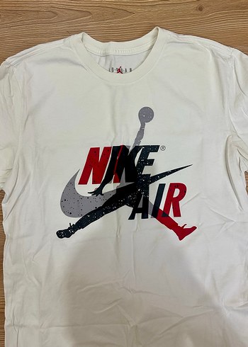 Nike Beyaz Oversize Spor T-shirt - Görsel 2