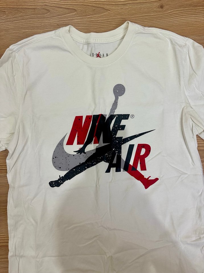 Nike Beyaz Oversize Spor T-shirt - Görsel 2