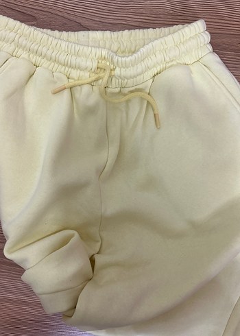 Sarı Kadın Rahat Kesim Eşofman Altı - Görsel 4