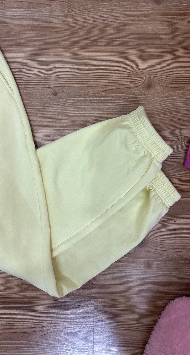 Sarı Kadın Rahat Kesim Eşofman Altı - Görsel 3