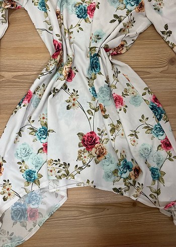 Çiçek Desenli Bohem takım - Görsel 4