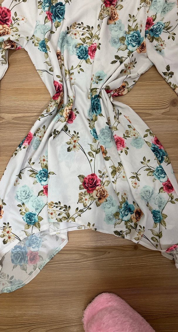 Çiçek Desenli Bohem takım - Görsel 4