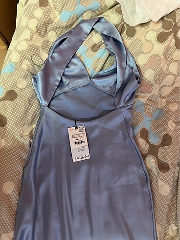 Zara Zara saten elbise
