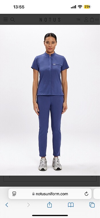Notus sydney xs eflatun scrubs