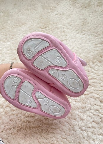 Kız Çocuk Pembe Basic Babet Ayakkabı - Görsel 4