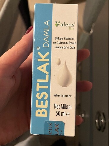 Hediye geldi süt arttırıcı hiç kullanmadım kutusunda