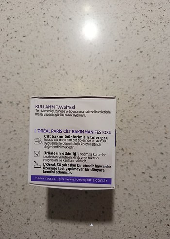  Beden L'Oréal Paris Kolajen Bakımı Kırışıklık Karşıtı Krem