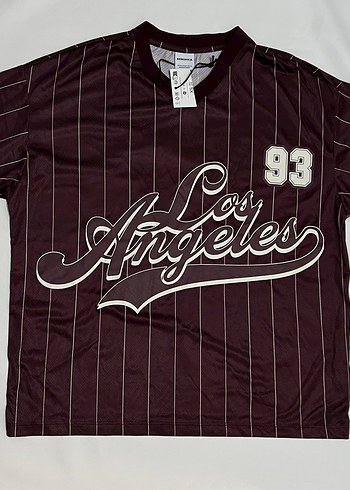 Bershka Kadın Oversize Forma -Tişört - Görsel 5