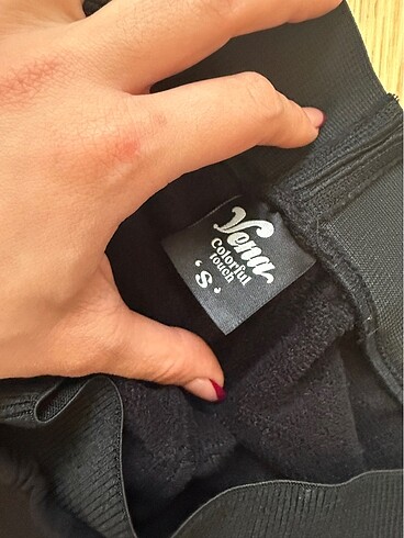 s Beden siyah Renk Spor pantolon