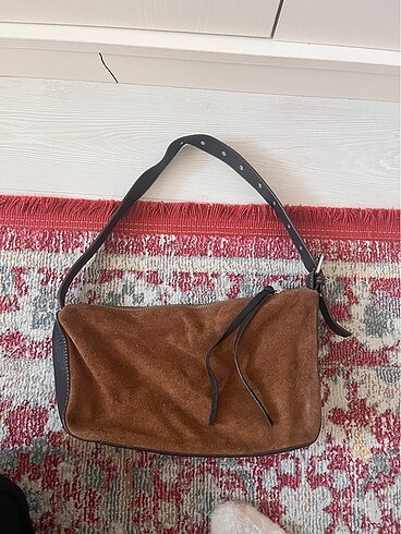 Stradivarius Süet çanta