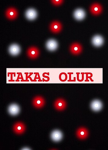 Takas kabul edilir