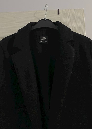 Siyah Uzun Klasik Kaban - Görsel 2