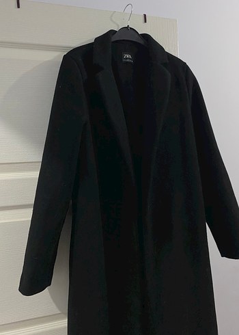 Siyah Uzun Klasik Kaban - Görsel 3