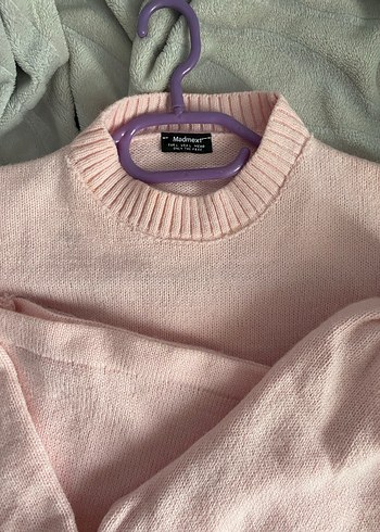 Pembe  Kadın Triko takım - Görsel 5